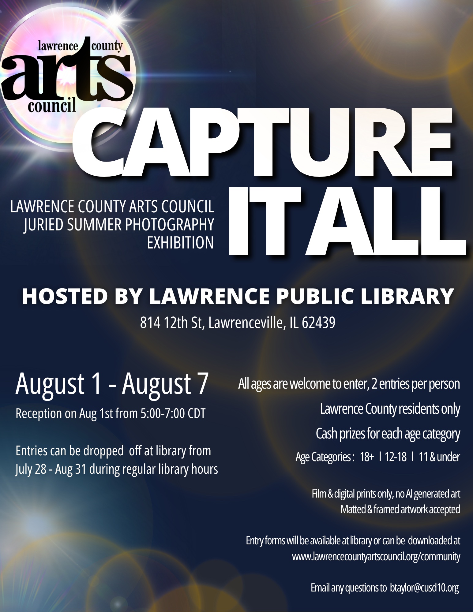 Capture It All Photography Show Flyer Capture It All Photography Show Flyer